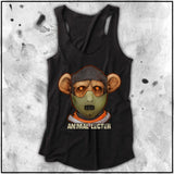Cuddly Killers | Ladies | Animal Lecter | Triblend Racerback Tank