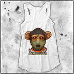 Cuddly Killers | Ladies | Animal Lecter | Triblend Racerback Tank