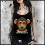 Cuddly Killers | Ladies | Animal Lecter | Triblend Racerback Tank