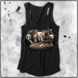 Cuddly Killers | Ladies | Big Dogs | Triblend Racerback Tank