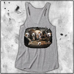 Cuddly Killers | Ladies | Big Dogs | Triblend Racerback Tank