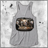 Cuddly Killers | Ladies | Big Dogs | Triblend Racerback Tank