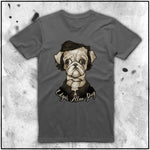 Cuddly Killers | Ladies | Edgar Allen Pug | Oversized Tee