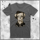 Cuddly Killers | Ladies | Edgar Allen Pug | Oversized Tee