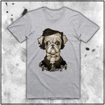 Cuddly Killers | Ladies | Edgar Allen Pug | Oversized Tee