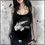 Cuddly Killers | Pride of Frankenstein | Ladies Racerback Tank