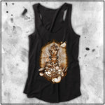 Sinister Fables | Alice - All Mad Here | Ladies Racerback Tank