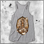 Ladies | Alice - All Mad Here | Triblend Racerback Tank