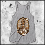 Ladies | Alice - All Mad Here | Triblend Racerback Tank