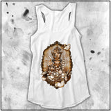 Ladies | Alice - All Mad Here | Triblend Racerback Tank