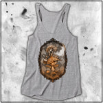 Ladies | Alice - Who Are You - Apothic Dust | Triblend Racerback Tank