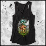 Ladies | Alice - Who Are You - Full Color | Triblend Racerback Tank