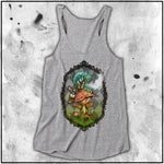 Ladies | Alice - Who Are You - Full Color | Triblend Racerback Tank