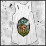 Sinister Fables | Alice - Who Are You - Full Color | Ladies Racerback Tank