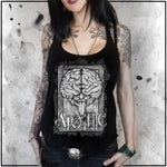 Ladies | Apothic Ink - Brain 3 | Triblend Racerback Tank