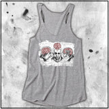 Ladies | Apothic Ink - Einstein Brains | Triblend Racerback Tank