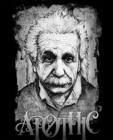 Art | Apothic Ink - Einstien | 8x10 Print