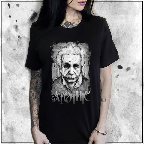 Apothic Ink | Einstein Front | Ladies Oversized Tee