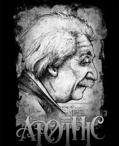 Apothic Ink | Einstein Profile | 8x10 Print