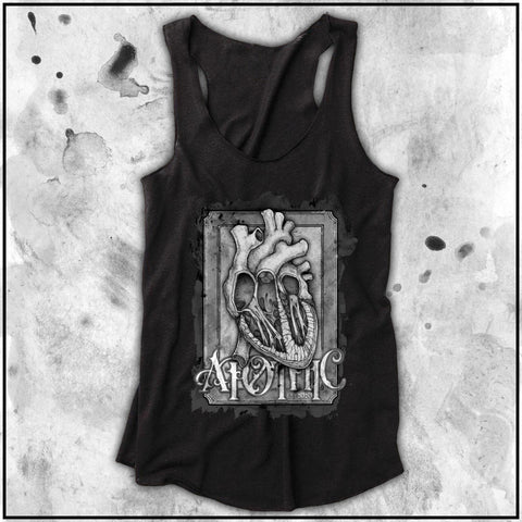 Ladies | Apothic Ink - Heart 2 | Triblend Racerback Tank