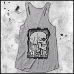 Ladies | Apothic Ink - Skull 2 | Triblend Racerback Tank