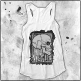 Ladies | Apothic Ink - Skull 2 | Triblend Racerback Tank