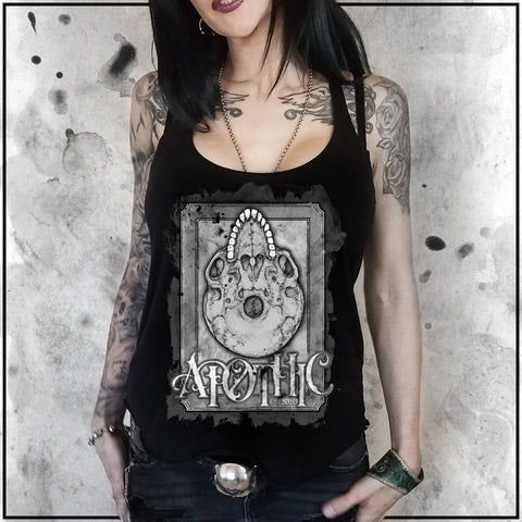 Apothic Ink | Skull 4 | Ladies Racerback Tank