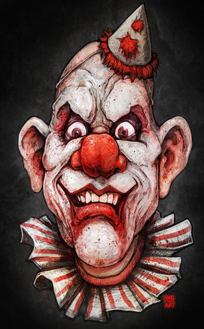 Creepy the Clown - 11x17 Print