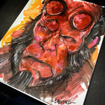 Original Art | Hellboy | Original Marker Sketch