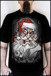 Creepy Santa Gents T-shirt