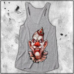 Cult Of Fools | Creepy the Clown | Ladies Racerback Tank