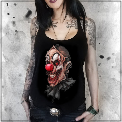 Ladies | Cult Of Fools- Facade | Triblend Racerback Tank