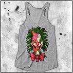 Ladies | Cult Of Fools- I Scream | Triblend Racerback Tank