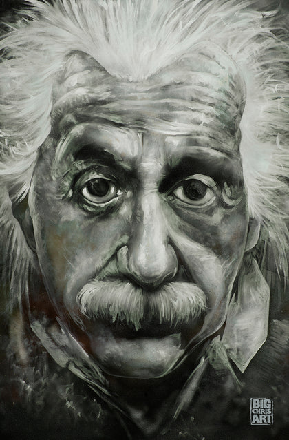 Apothic Ink | Albert Einstein | Canvas