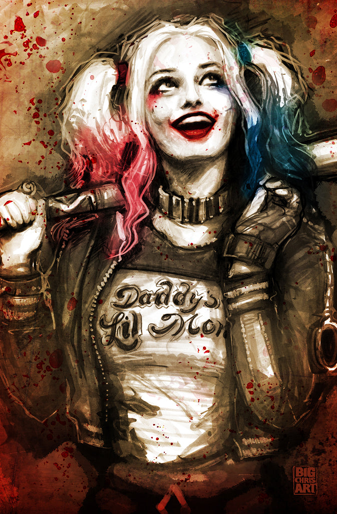 Harley quinn artwork store