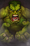 The Incredible Hulk- 11x17 Print