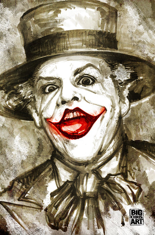 Comics | The Joker - Jack Nicolson's | 11x17 Print