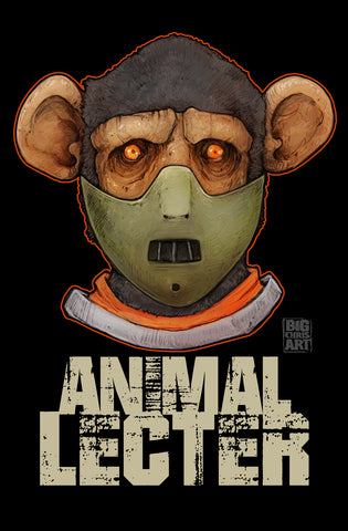 Cuddly Killers | Animal Lecter | 11x17 Print