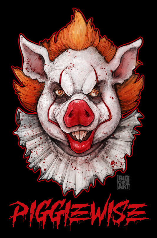 Cuddly Killers | Piggiewise | 11x17 Print