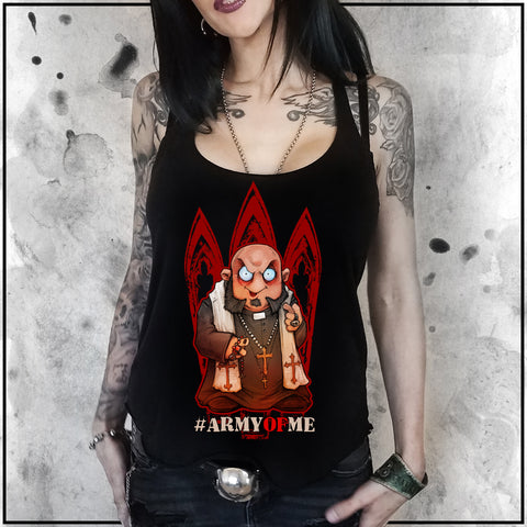 Ladies | Father Evil - Army of Me | Triblend Racerback Tank