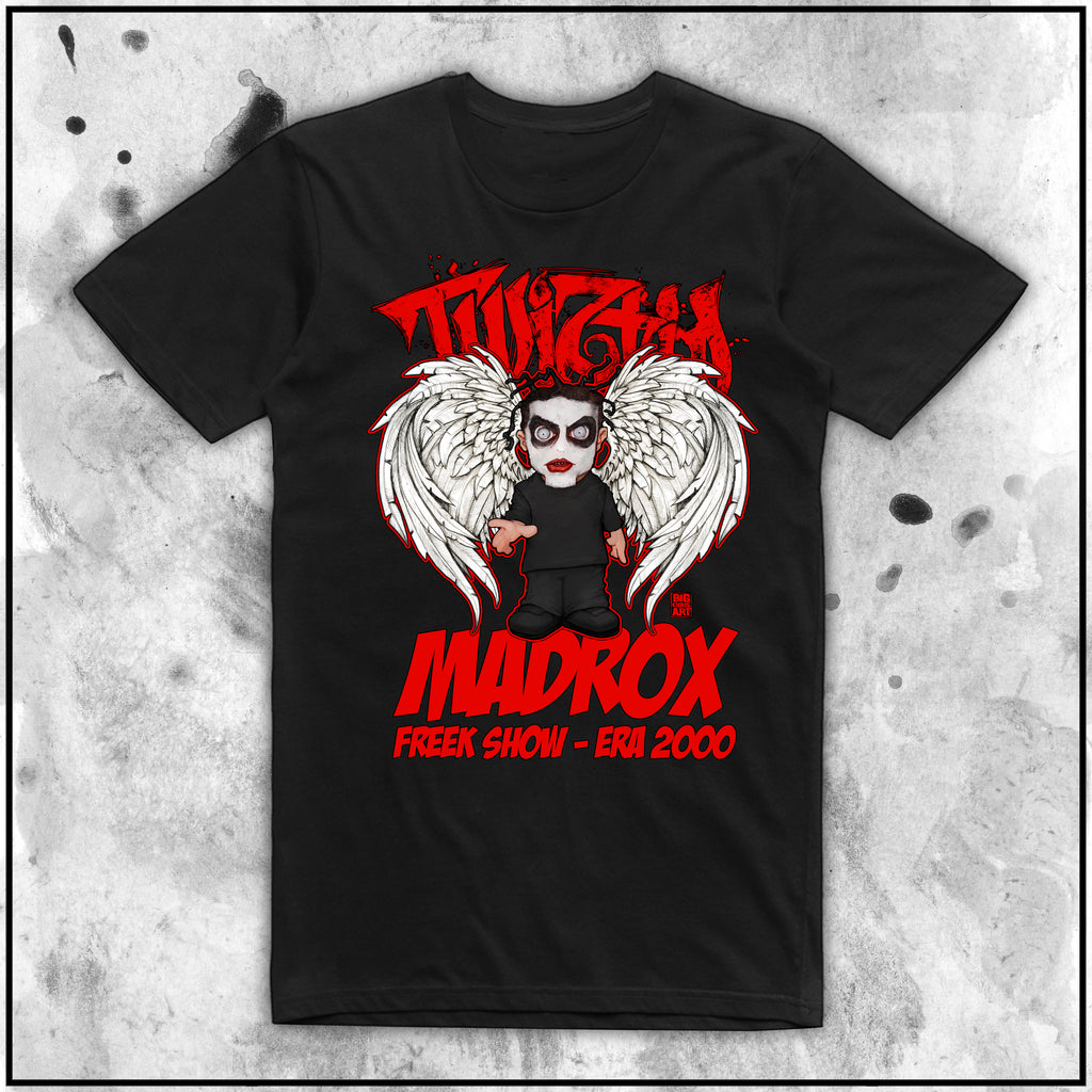Music Twiztid Freek Show Era 2000 MADROX Gents T Shirt Big