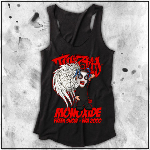 Ladies | Twiztid Freek Show Era 2000 MONOXIDE | Triblend Racerback Tank