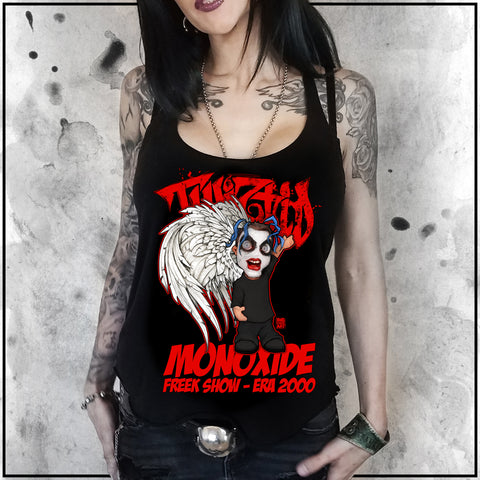 Ladies | Twiztid Freek Show Era 2000 MONOXIDE | Triblend Racerback Tank