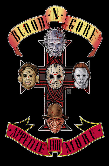 Horror | Blood 'N' Gore | 11x17 Print