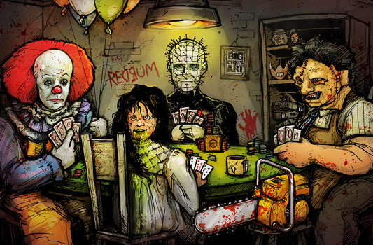 Horror | Final Table | 11x17 Print