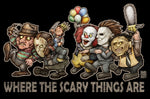 Where the Scary Things Are - 11x17 Print