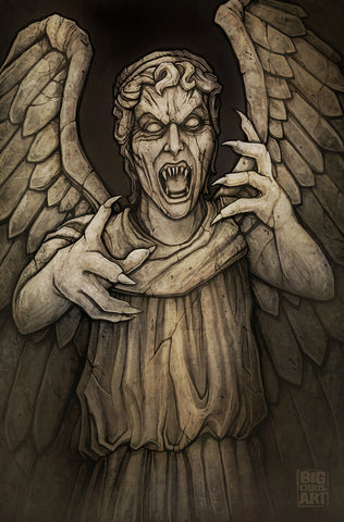 Don't Blink 11x17 Print