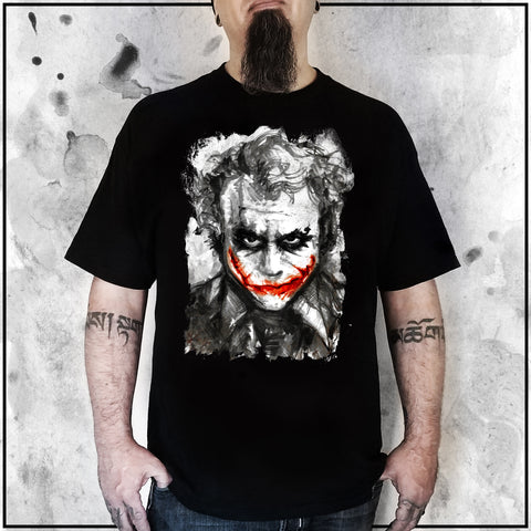Gents | Heath Ledger Joker Shirt | Crew