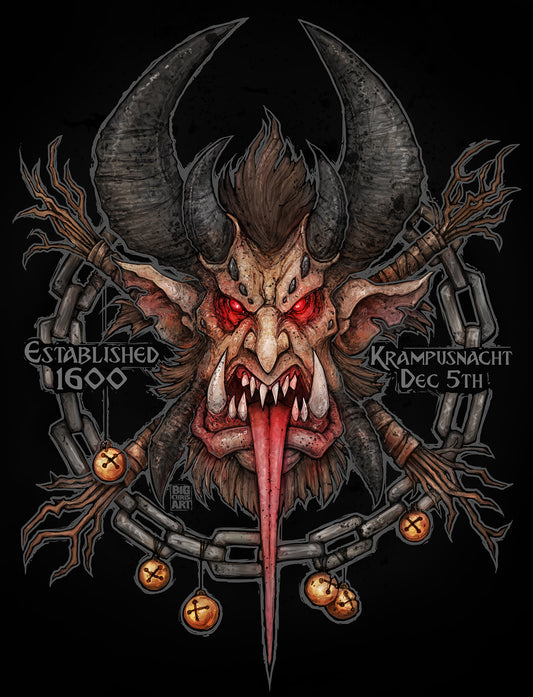 Horror | Krampus - Color | 11x17 Prints