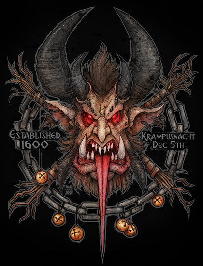 Krampus 11x17 Prints (Color)